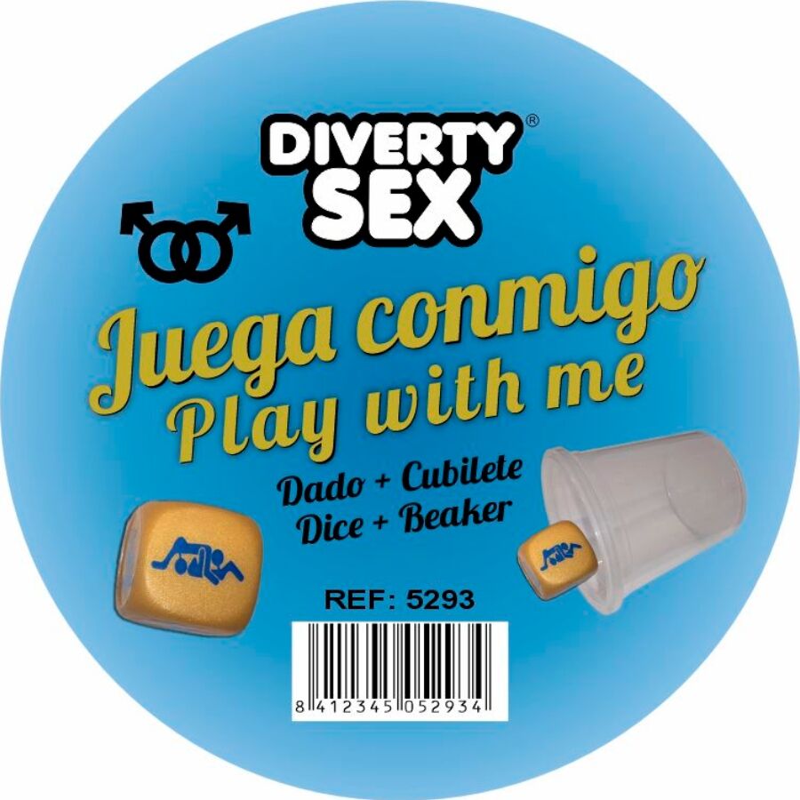 DIABLO PICANTE - ЗЛАТИСТ ТВЪРД ЗАР С МЪЖКИ ПОЗИЦИИ И КУБ