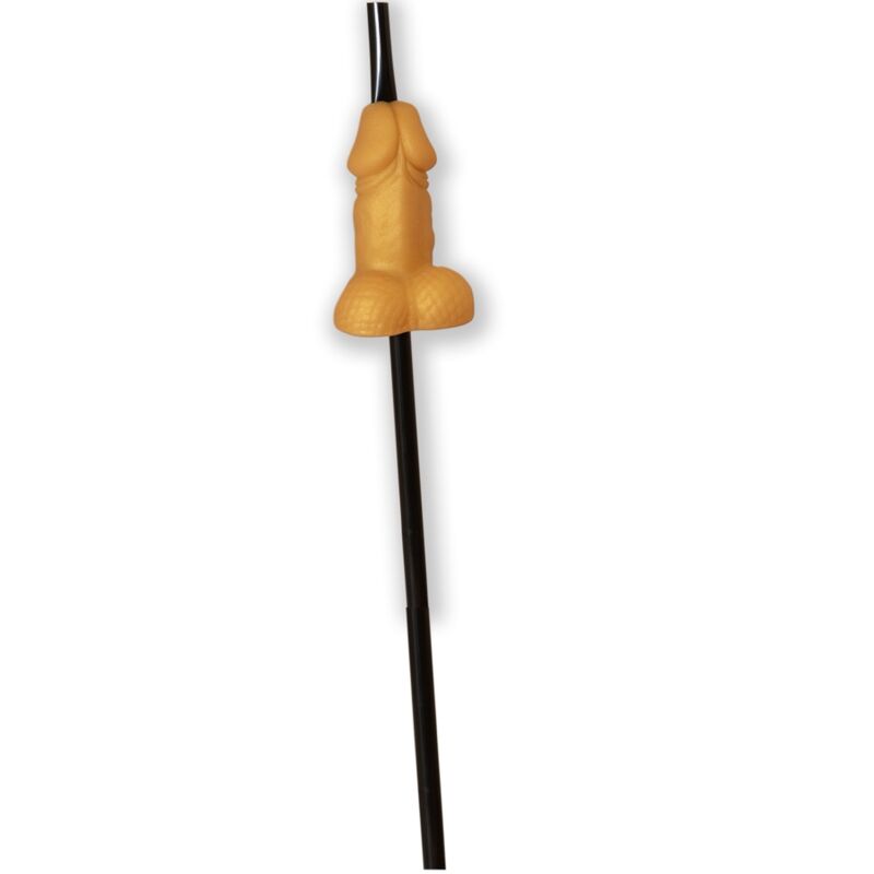 DIABLO PICANTE - GOLDEN PENIS SHAPED STRAW - My naughty haven #