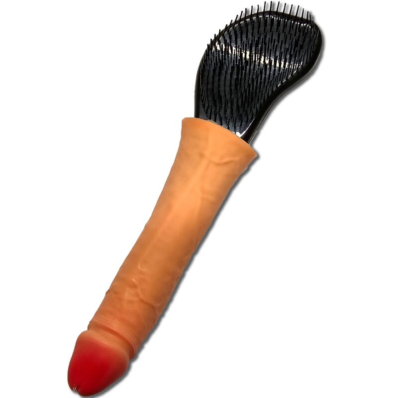 DIABLO PICANTE - HAIR BRUSH WITH PENIS AT THE TIP - My naughty haven #