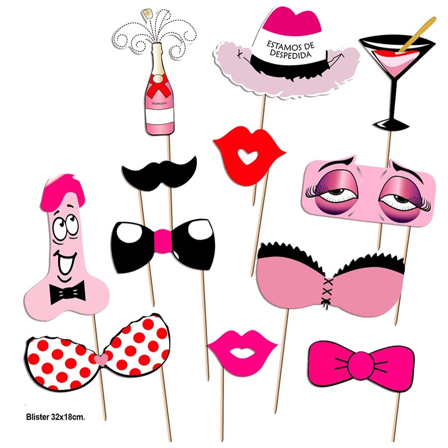 DIABLO PICANTE - PHOTOCALL PARTY SET MODEL 1 - 12 UNITS - My naughty haven #
