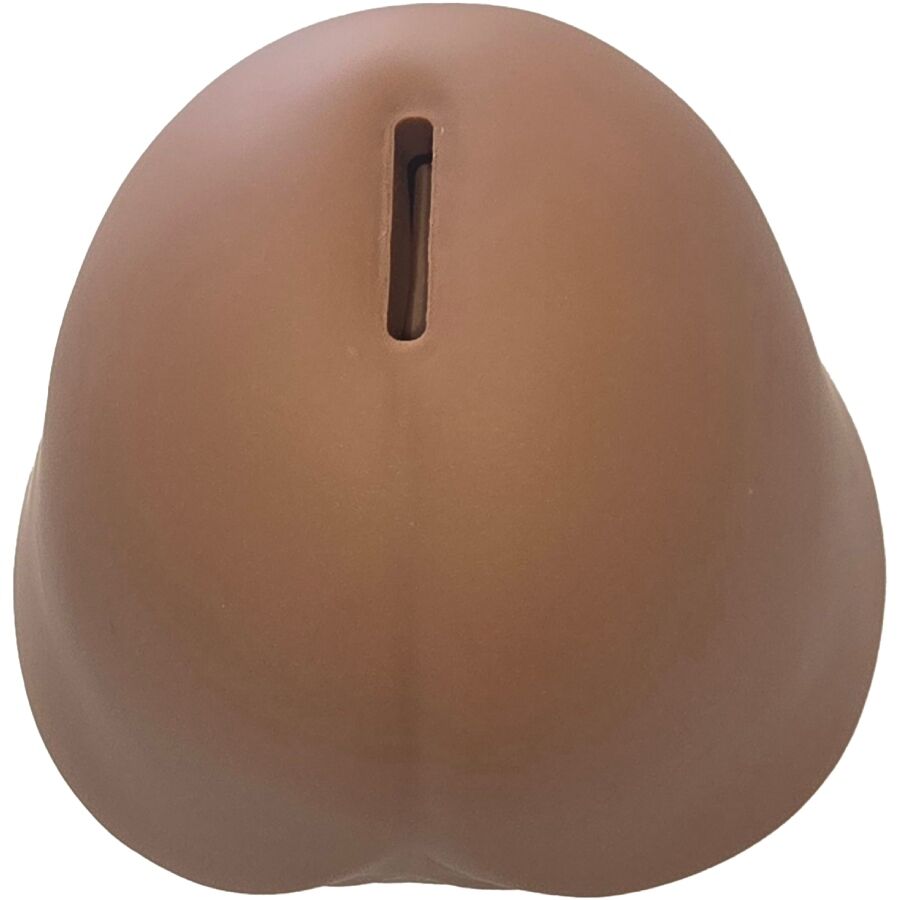 DIABLO PICANTE - PIGGY BANK IN THE SHAPE OF A GLANS DARK TONE - My naughty haven #
