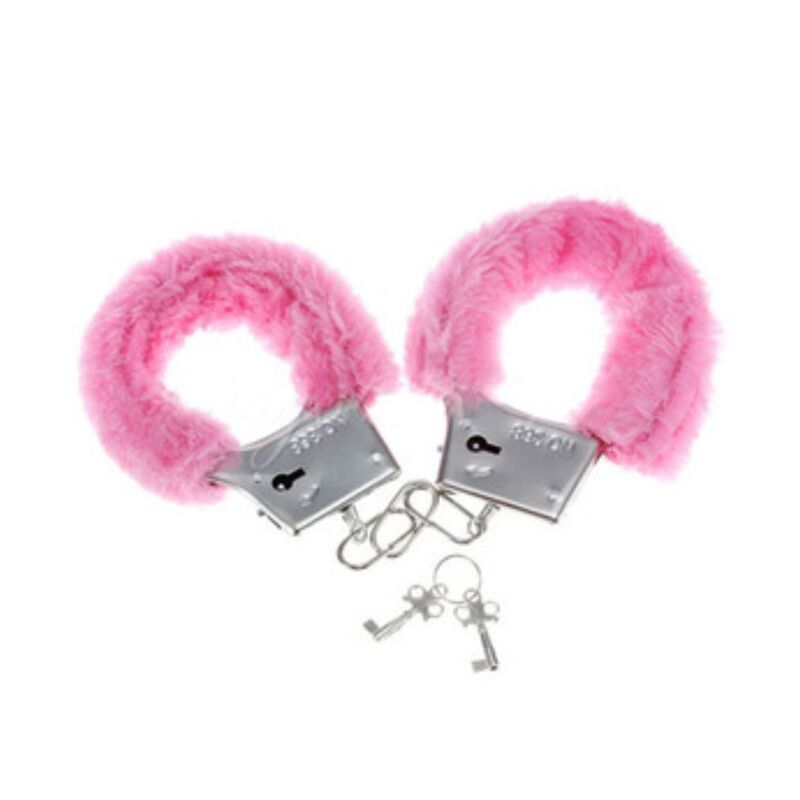 DIABLO PICANTE - PLEASURE FURRY HANDCUFFS PINK - My naughty haven #