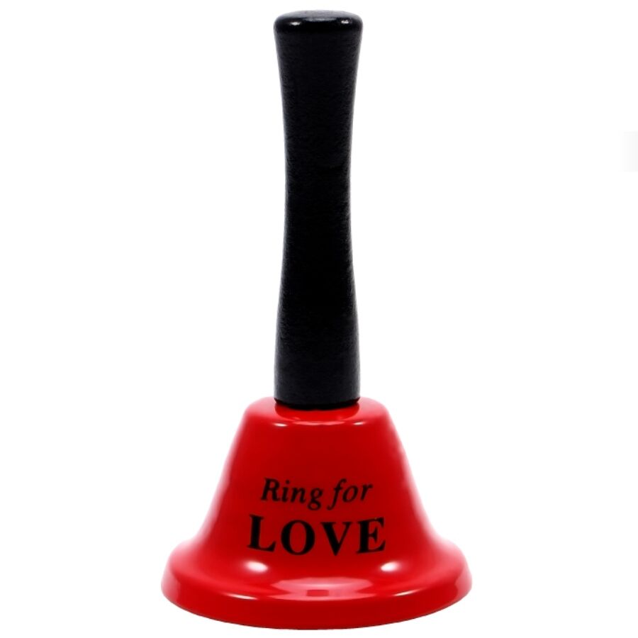 DIABLO PICANTE - RED 'RING FOR LOVE' HAND BELL - My naughty haven #