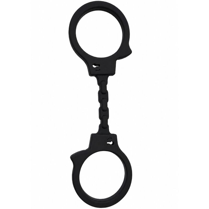 DIABLO PICANTE - SILICONE HANDCUFFS BLACK - My naughty haven #
