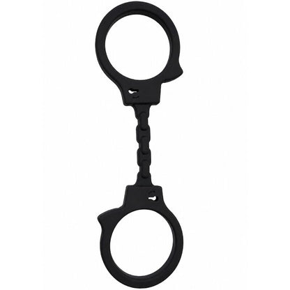 DIABLO PICANTE - SILICONE HANDCUFFS BLACK - My naughty haven #