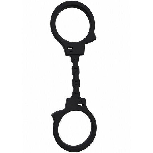 DIABLO PICANTE - SILICONE HANDCUFFS BLACK - My naughty haven #