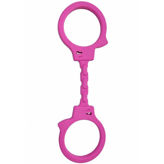 DIABLO PICANTE - SILICONE HANDCUFFS FUCHSIA - My naughty haven #