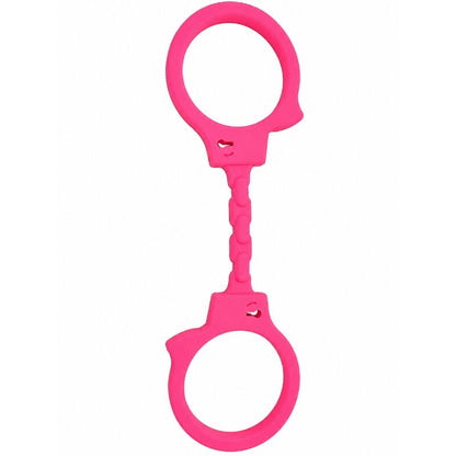 DIABLO PICANTE - SILICONE HANDCUFFS PINK - My naughty haven #