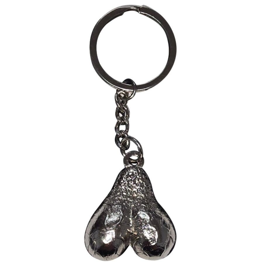 DIABLO PICANTE - SILVER EGGS METAL KEYCHAIN - My naughty haven #