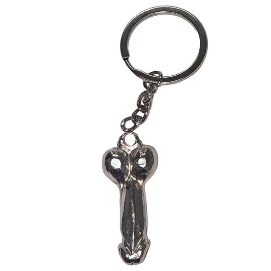 DIABLO PICANTE - SILVER METAL PENIS KEYCHAIN - My naughty haven #