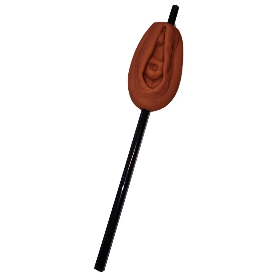 DIABLO PICANTE - VAGINA STRAW DARK TONE - My naughty haven #