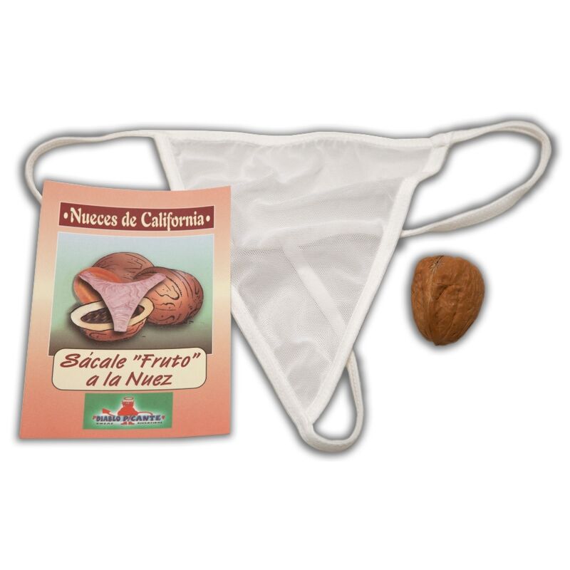 DIABLO PICANTE - WALNUT WITH A SURPRISE THONG - My naughty haven #