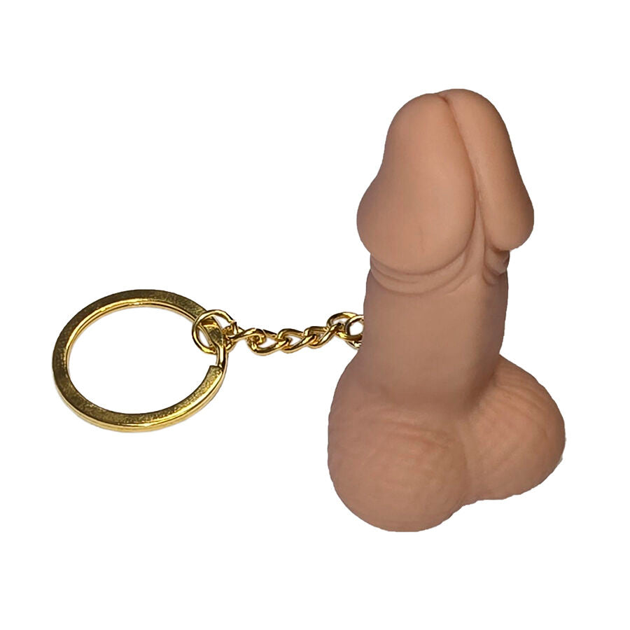 DIABLO PICANTE - WHISTLE KEYCHAIN IN THE SHAPE OF A PENIS IN FLESH COLOR - My naughty haven #