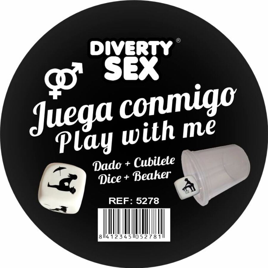 DIABLO PICANTE - WHITE HARD DICE WITH POSITIONS AND CUBE - My naughty haven #
