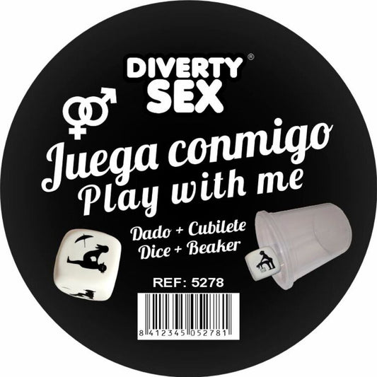 DIABLO PICANTE - WHITE HARD DICE WITH POSITIONS AND CUBE - My naughty haven #