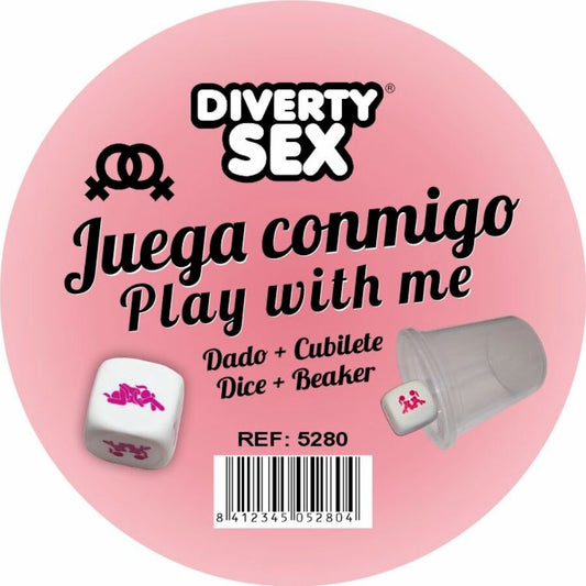 DIABLO PICANTE - БЕЛИ ТВЪРДИ ЗАРЧЕТА С ЖЕНСКИ ПОЗИЦИИ И КУБ