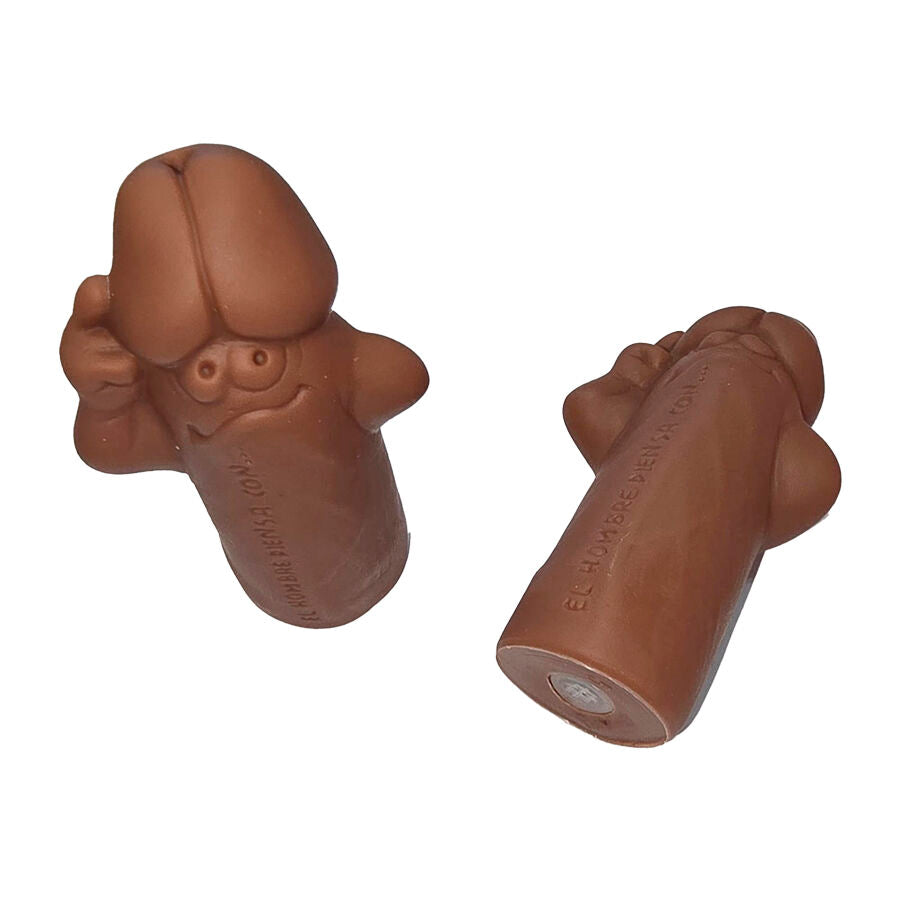 DIABLO PICANTE - WPENIS SHAPED WHISTLE IN BROWN COLOR - My naughty haven #