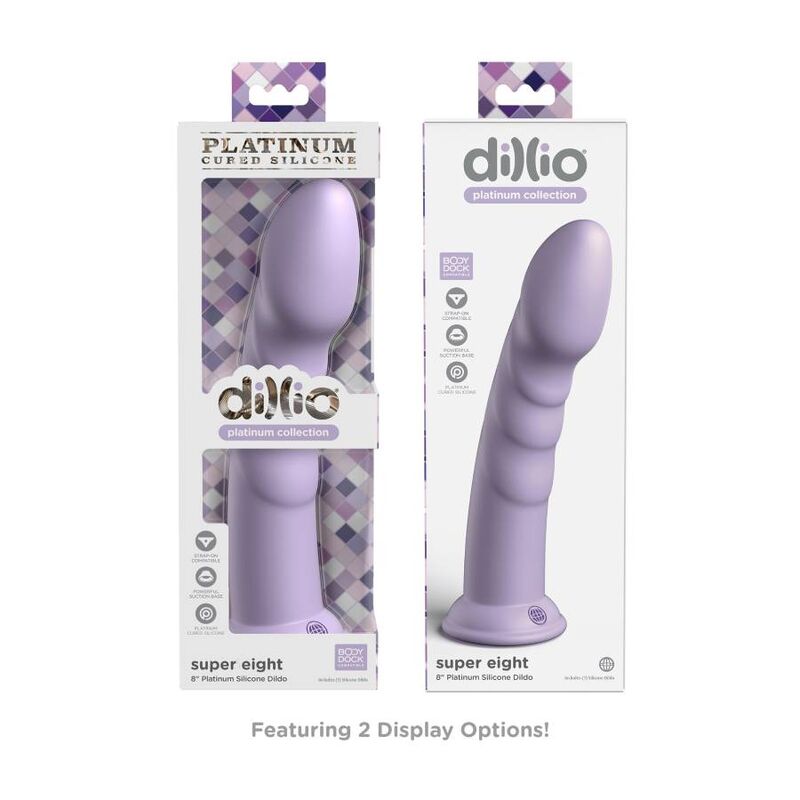 DILLIO - SUPER EIGHT 20,32 CM VIOLET - My naughty haven #