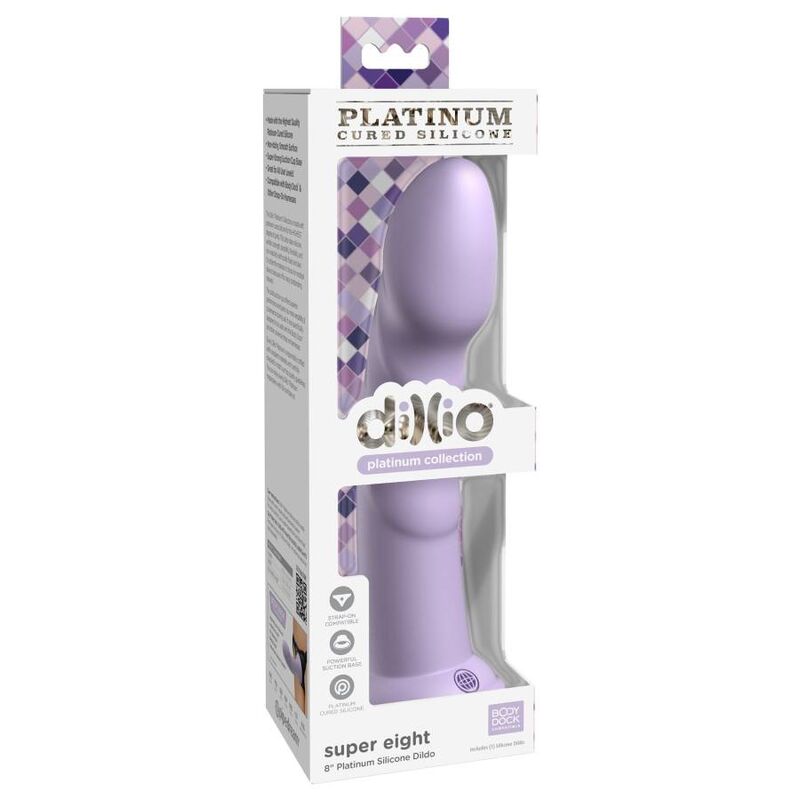DILLIO - SUPER EIGHT 20,32 CM VIOLET - My naughty haven #