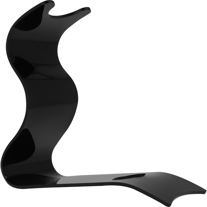 DREAMLOVE - АКРИЛЕН ПОСТАВИТЕЛ ЗА ИЗЛОЖЕНИЕ, ЧЕРЕН, ГОЛЯМ, 15.0 x 14.5 СМ