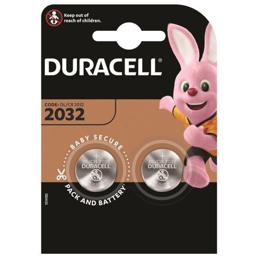 DURACELL - ЛИТИЕВА БАТЕРИЯ CR2032 3V 2 БР.