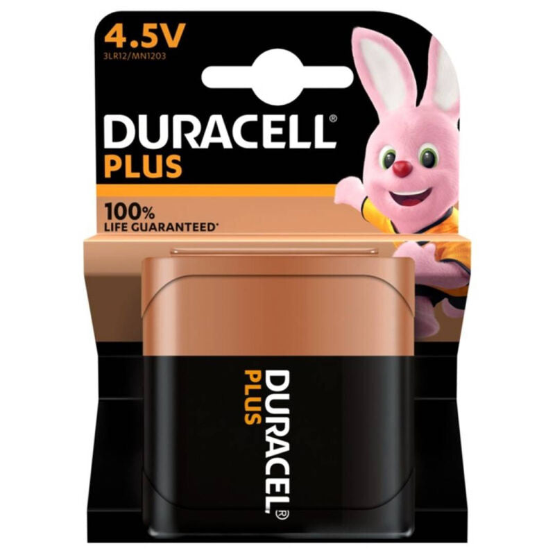 DURACELL - PLUS POWER 100 ALKALINE BATTERY 4.5V 3LR12 BLISTER*1 - My naughty haven #
