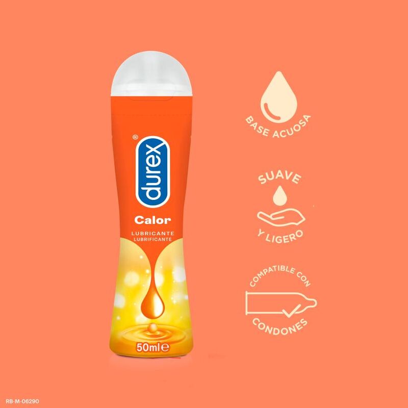 DUREX - DUREX PLAY HEAT EFFECT LUBRICANT 50 ML - My naughty haven #