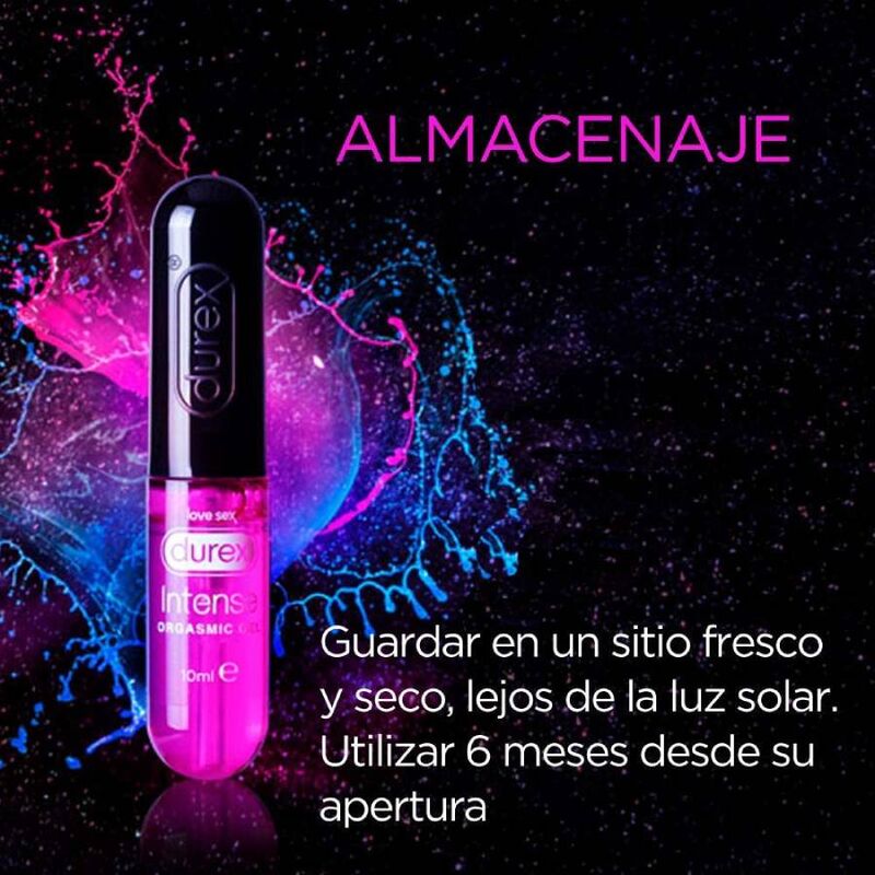 DUREX - LUBRICANT ORGASMIC GEL 10 ML - My naughty haven #