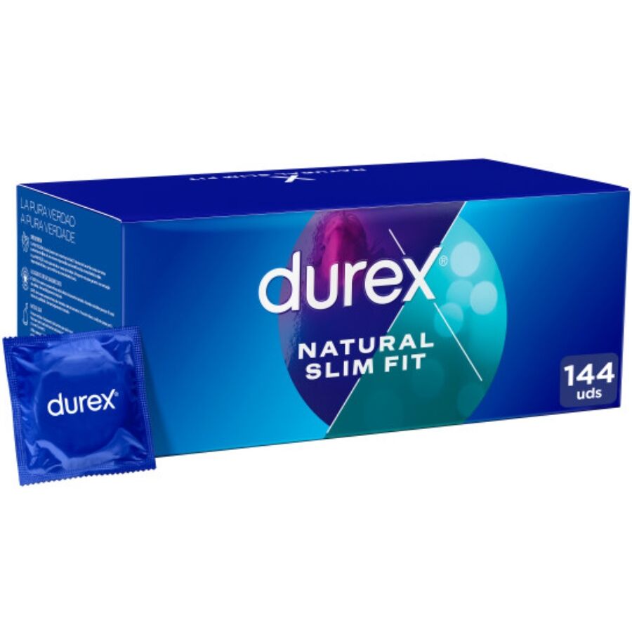 DUREX - NATURAL SLIM FIT BASIC 144 UNITS - My naughty haven #