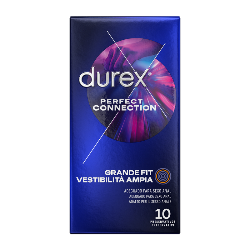 DUREX - PERFECT CONNECTION SILICONE EXTRA LUBRIFICATION 10 UNITS - My naughty haven #