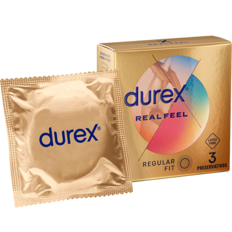 DUREX - REAL FEEL CONDOMS 3 UNITS - My naughty haven #