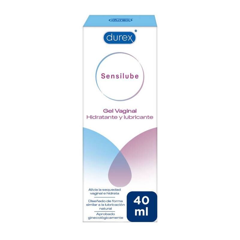 DUREX - SENSILUBE GEL MOISTURIZING LUBE 40 ML - My naughty haven #