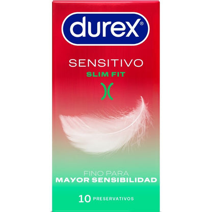 DUREX - SENSITIVO SLIM FIT 10 UNITS - My naughty haven #