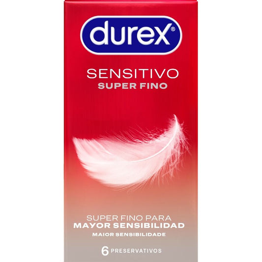 DUREX - SUPER THIN SENSITIVE 6 UNITS - My naughty haven #
