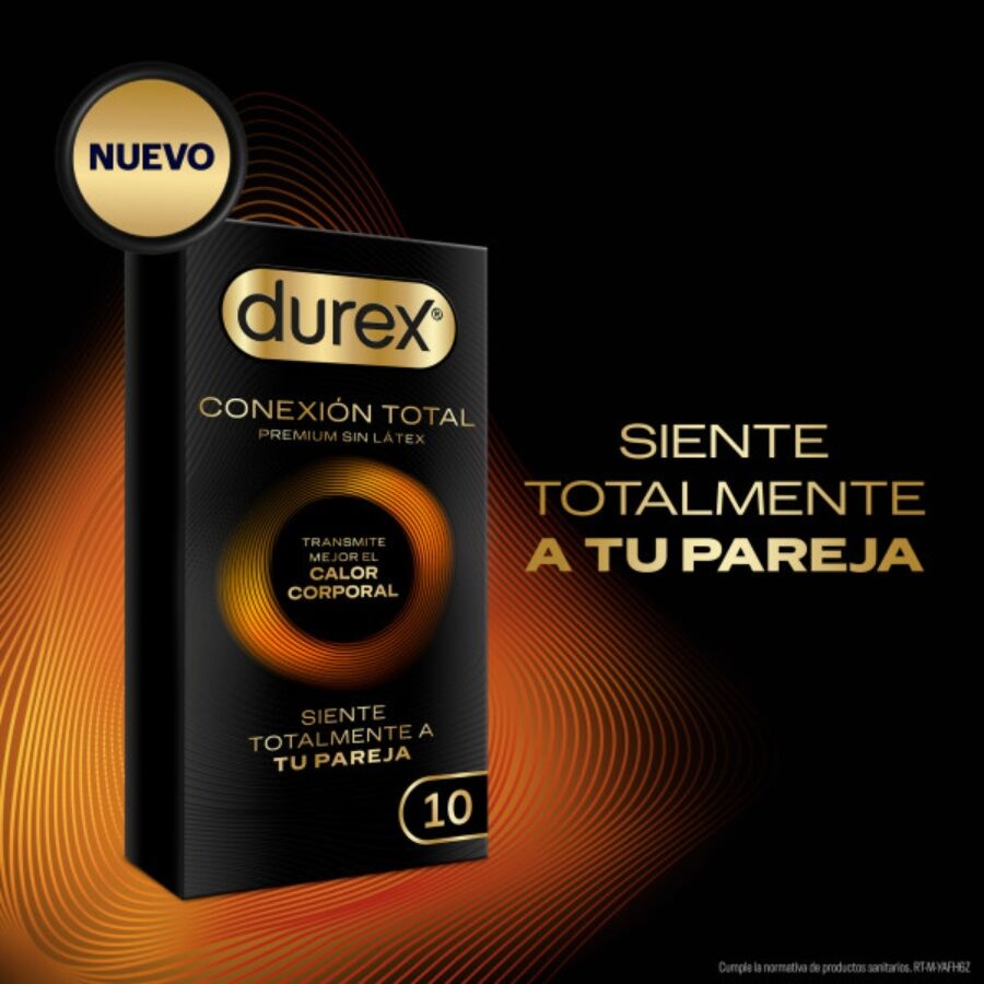 DUREX - TOTAL CONNECTION ULTRA FINE PLUS LATEX FREE 10 UNITS - My naughty haven #