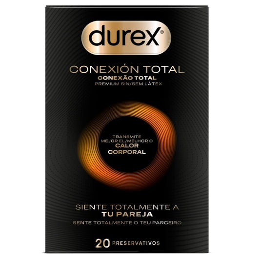 DUREX - TOTAL CONNECTION ULTRA FINE PLUS ПРЕЗЕРВАТИВИ БЕЗ ЛАТЕКС 20 БРОЯ