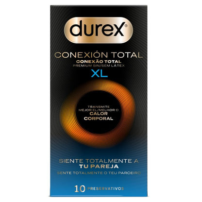 DUREX - TOTAL CONNECTION XL ULTRA FINE PLUS LATEX FREE 10 UNITS - My naughty haven #
