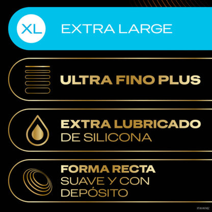 DUREX - TOTAL CONNECTION XL ULTRA FINE PLUS LATEX FREE 10 UNITS - My naughty haven #