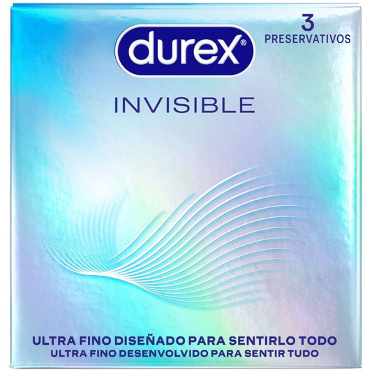 DUREX - ULTRA THIN INVISIBLE CONDOMS 3 UNITS - My naughty haven #