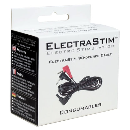 ELECTRASTIM - 90-DEGREE STIMULATOR CABLES - My naughty haven #