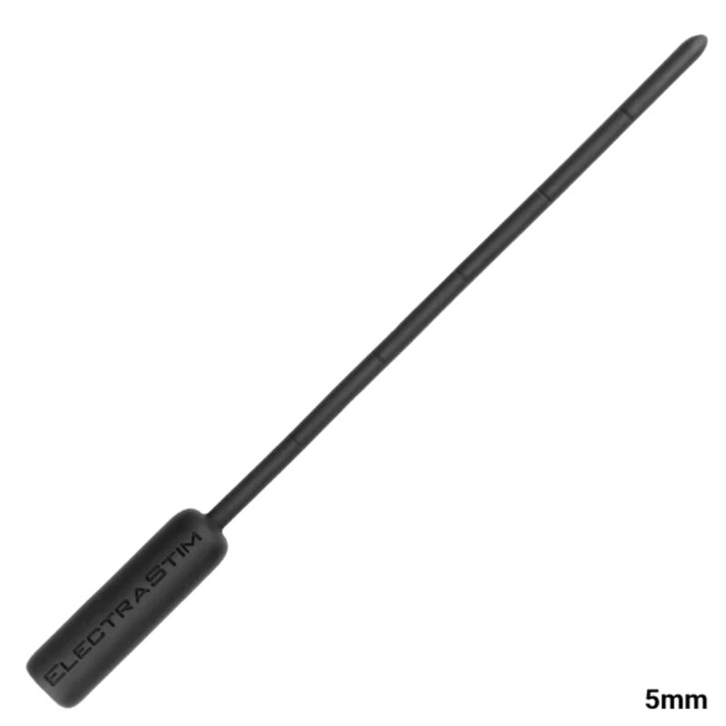 ELECTRASTIM - FLEXIBLE SILICONE ELECTRO-SEX URETHAL SOUND 5 MM - My naughty haven #