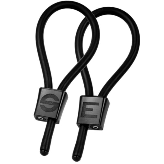 ELECTRASTIM - PRESTIGE ELECTRA LOOPS ADJUSTABLE COCK RINGS BLACK - My naughty haven #