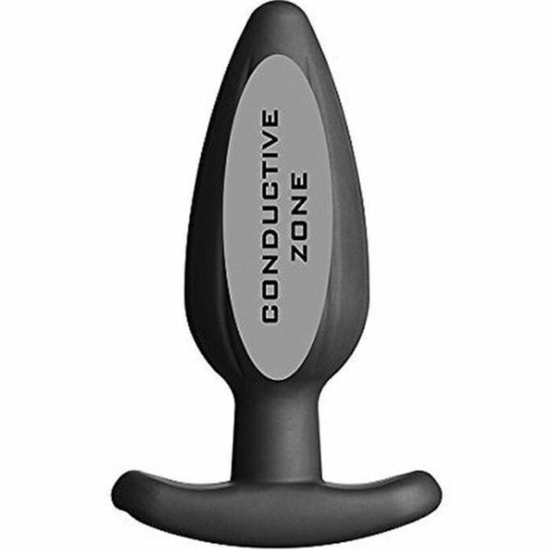 ELECTRASTIM - SILICONE BLACK ROCKER BUTT PLUG LARGE - My naughty haven #