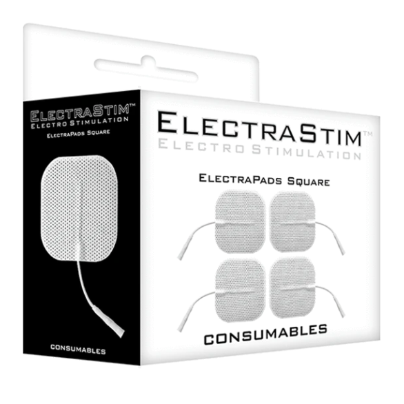 ELECTRASTIM - SQUARE SELF ADHESIVE PADS - My naughty haven #