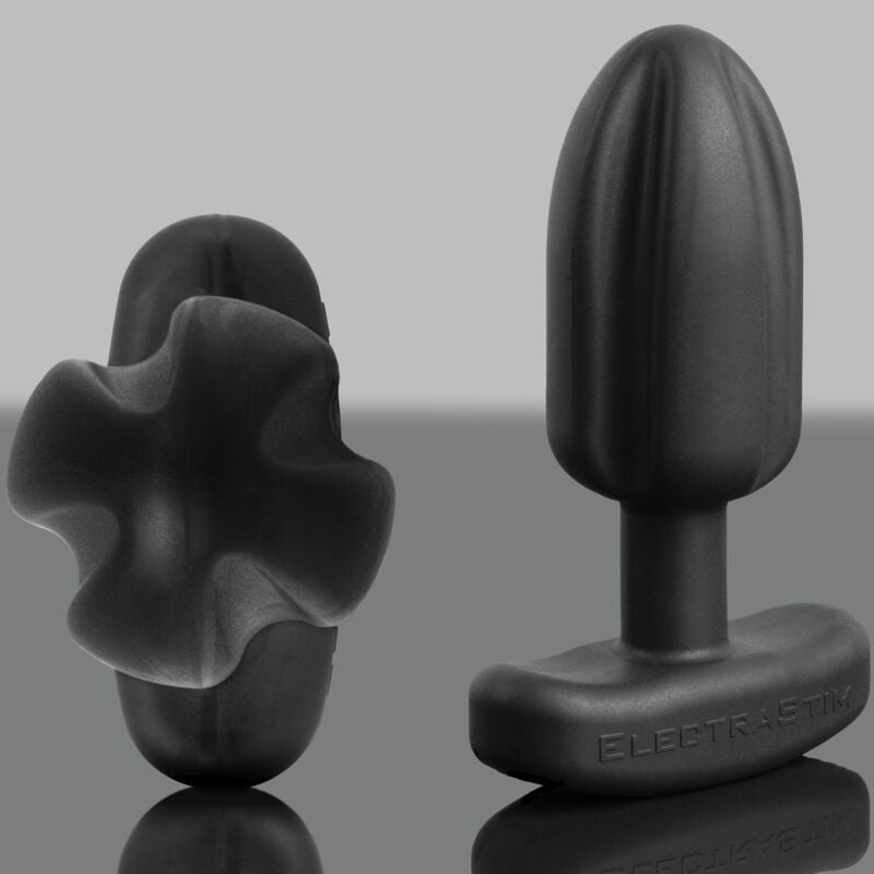 ELECTRASTIM - TARTARUS ANAL PLUG QUADRIPOLAR SILICONE BLACK - My naughty haven #
