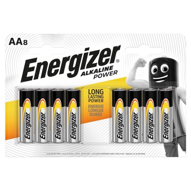 ENERGIZER - POWER ALKALINE BATTERY AA LR6 8 UNIT - My naughty haven #