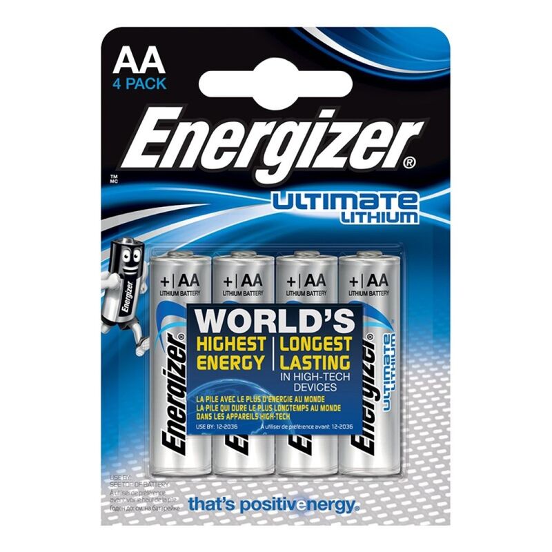ENERGIZER - ULTIMATE LITHIUM AA L91 LR6 1,5V *4 - My naughty haven #