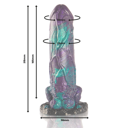 EPIC - BASILISK DILDO DOUBLE SCALY PLEASURE BIG SIZE - My naughty haven #
