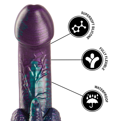 EPIC - BASILISK DILDO DOUBLE SCALY PLEASURE SMALL SIZE - My naughty haven #