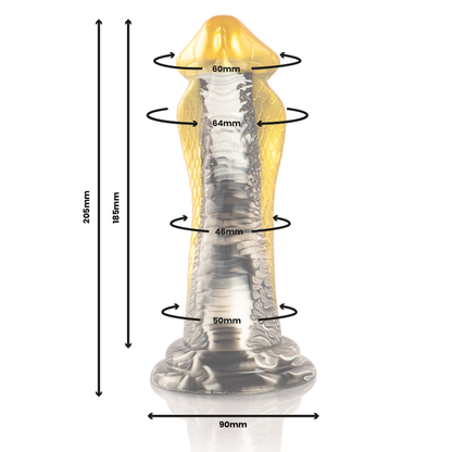 EPIC - DRAKON DILDO YELLOW COBRA - My naughty haven #